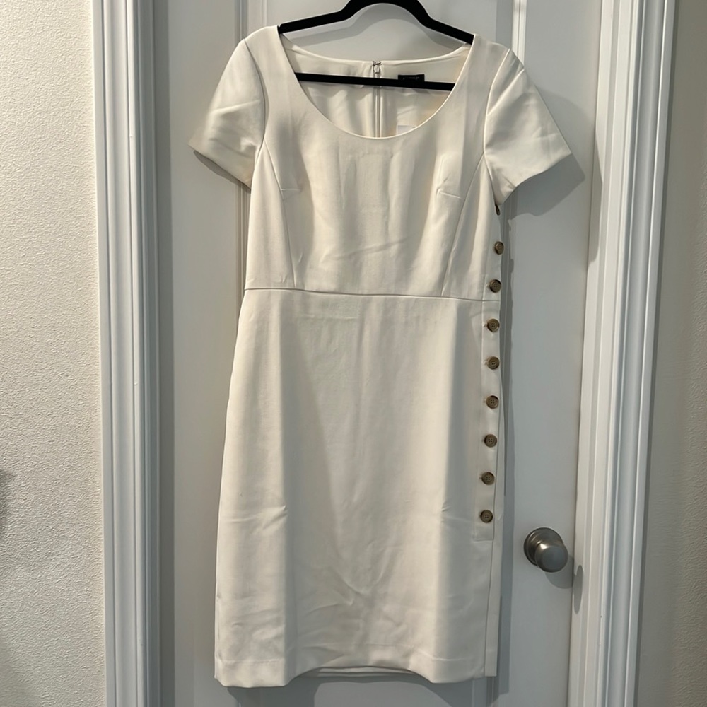 Ann Taylor, classic dress. Size 8, ivory
